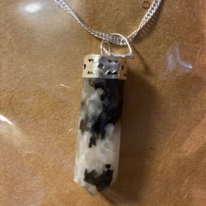 Moonstone Pendant Necklace